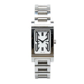 ブルガリ レッタンゴロ 腕時計 RT39S クオーツ ホワイト文字盤 ステンレススチール レディース BVLGARI 【中古】